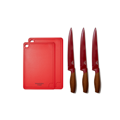 Cutting Board & Knife Set – Phantom Chef