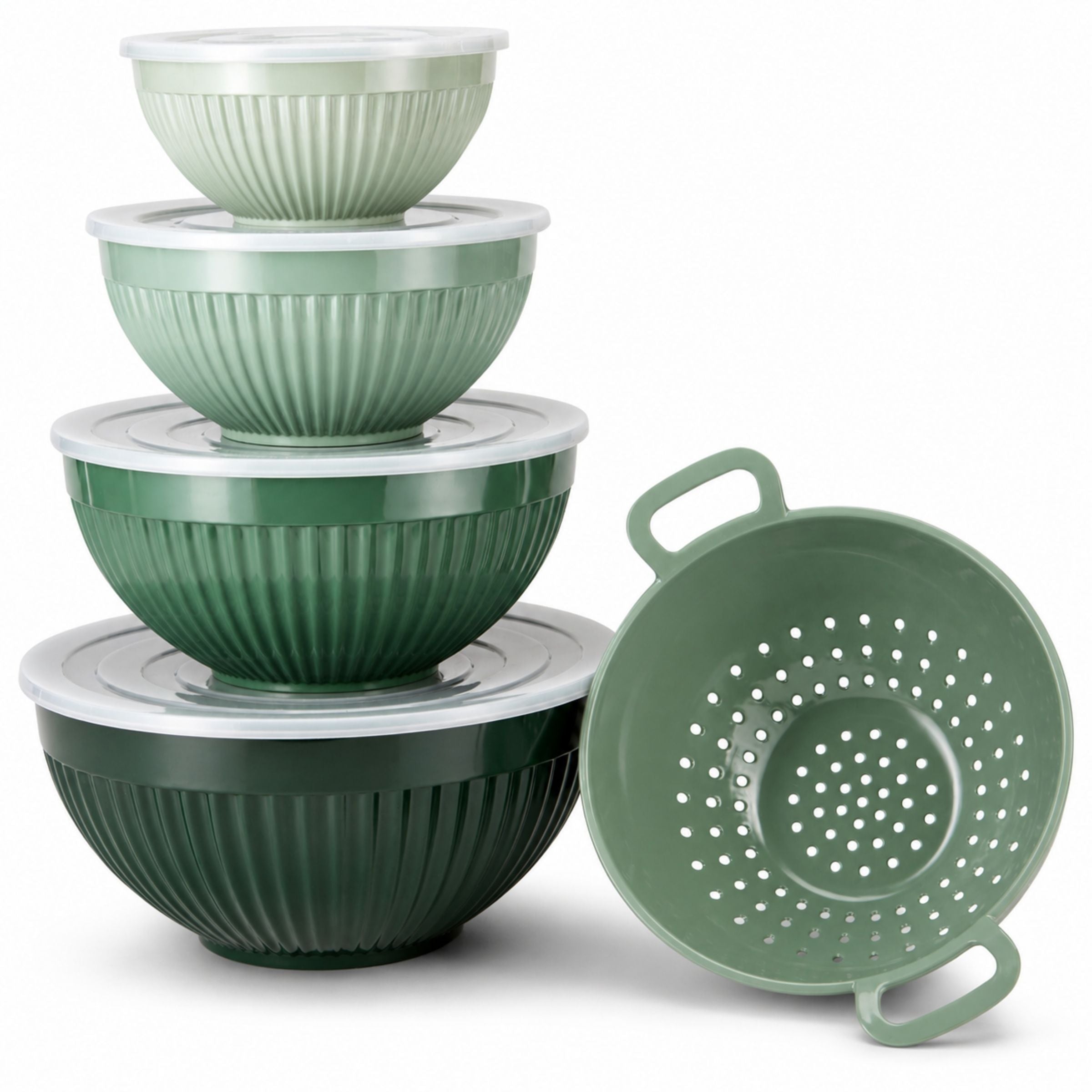 Nest 9 Piece Mixing Bowl & Colander Set – Phantom Chef