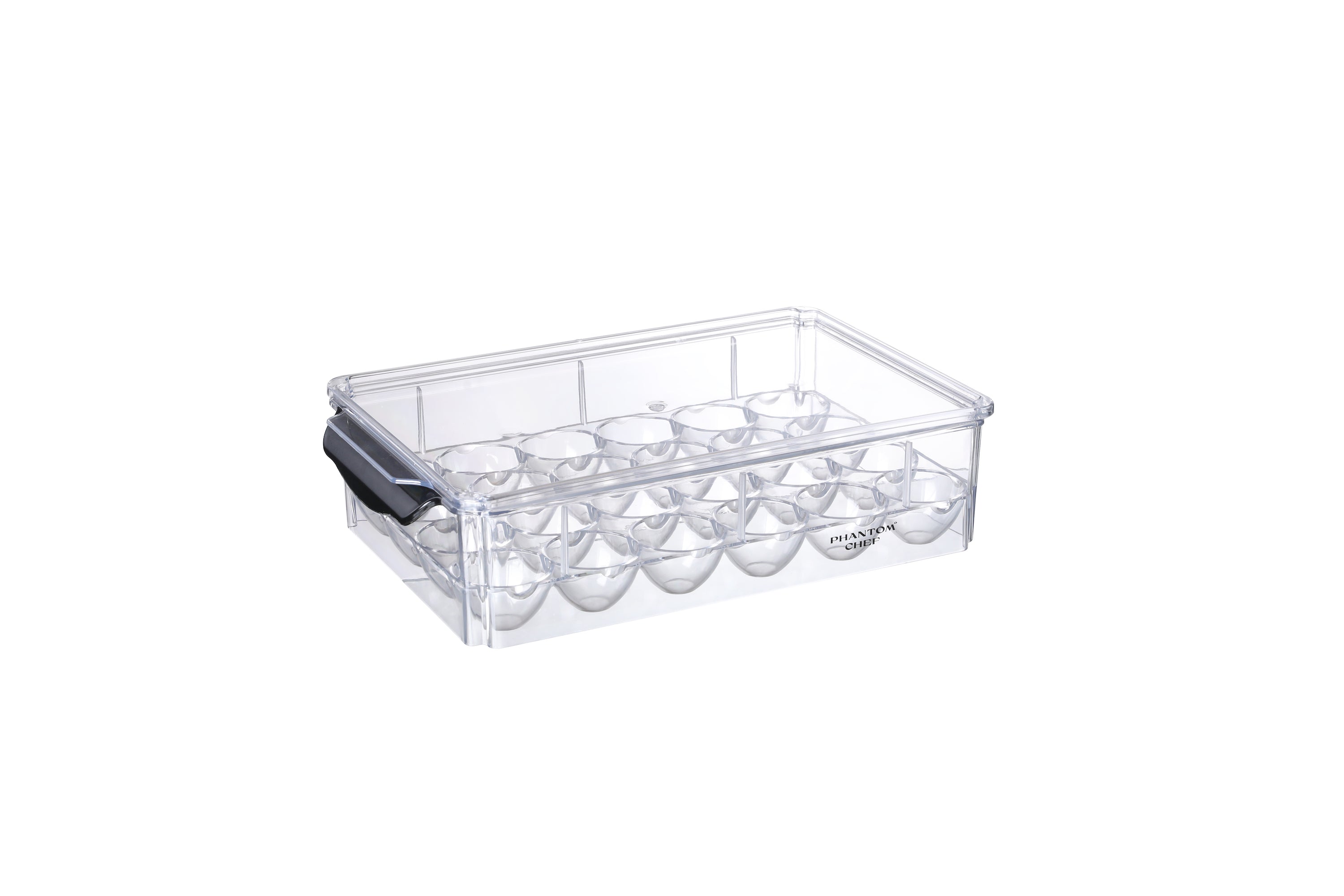 Family Chef Clear Egg Holder Fridge Bin