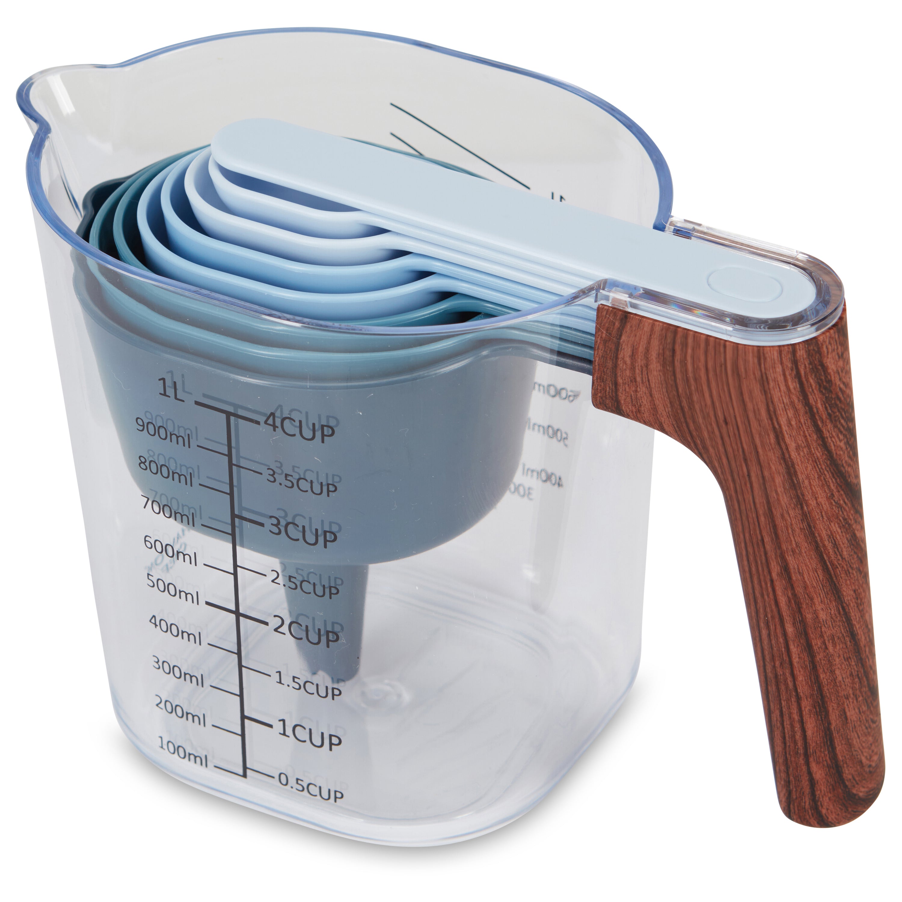 Home Basics 9 Piece Measuring Cup & Spoon Set, FOOD PREP