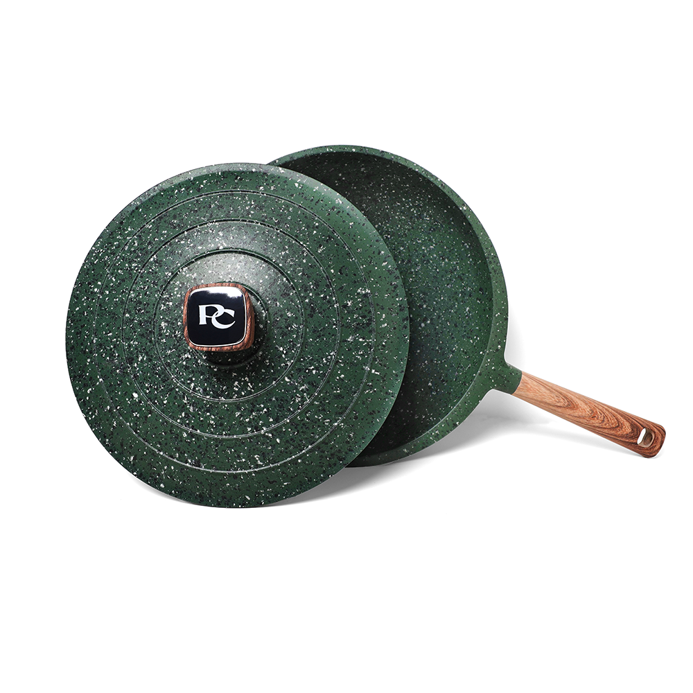 Phantom Chef 12 Forged Frying Pan W/ Wooden Handle