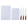 Cutting Board & Knife Set