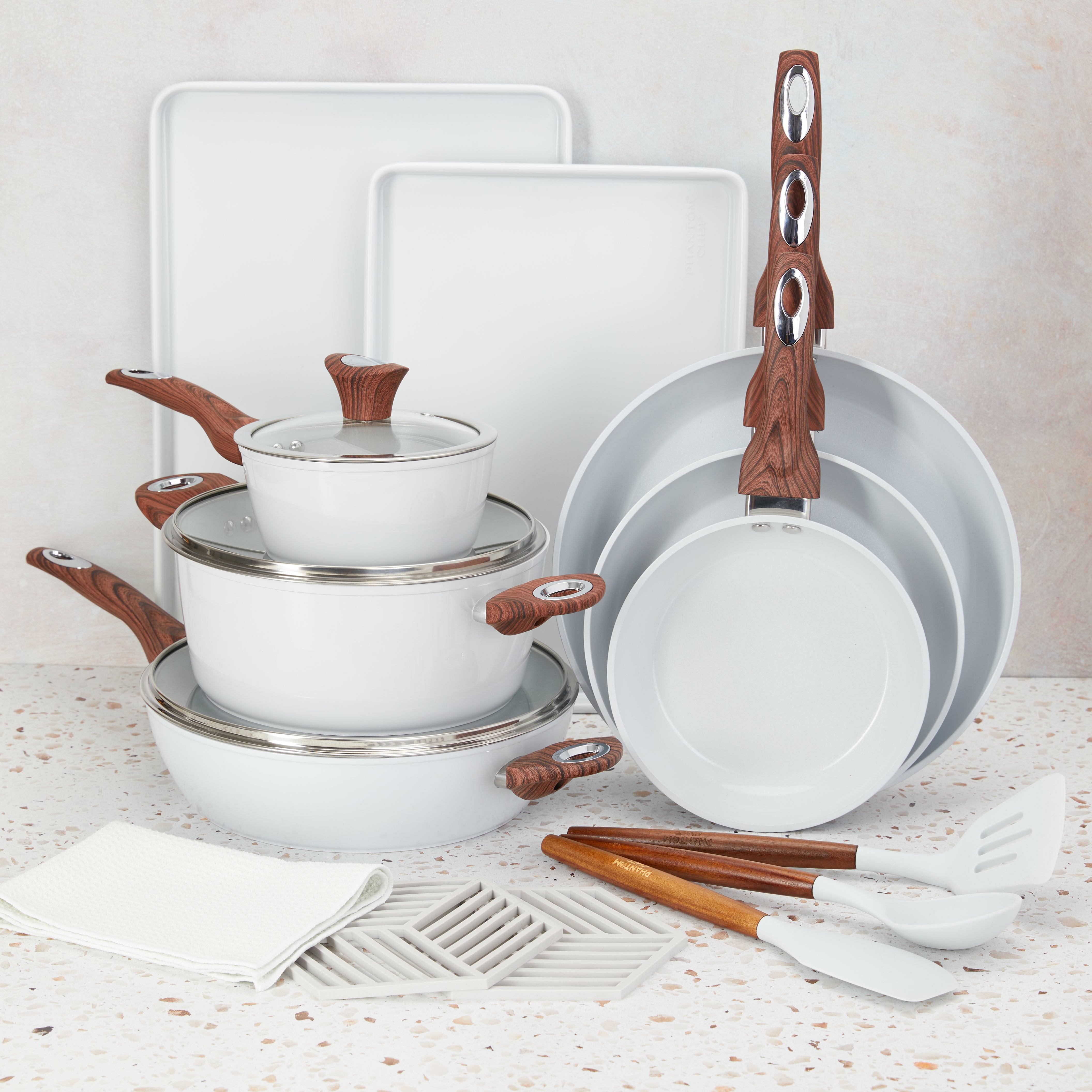 Grove - 18 Piece Cookware Set